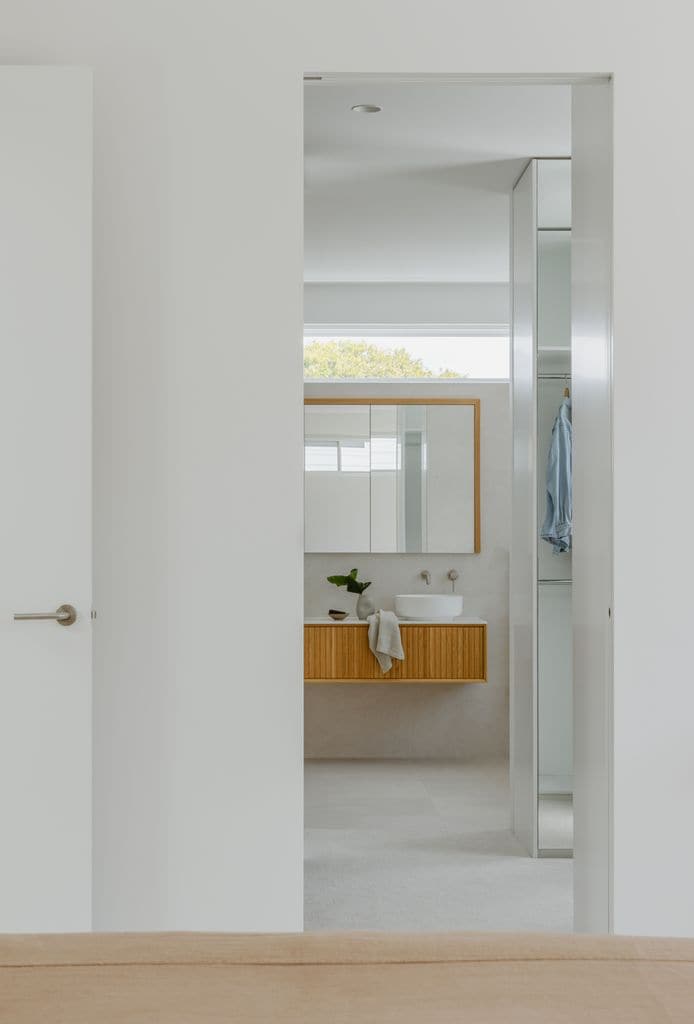 Acabados en continuidad para el baño