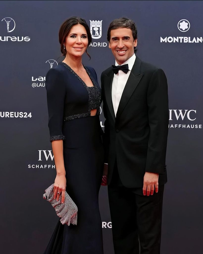 Raúl González y Mamen Sanz