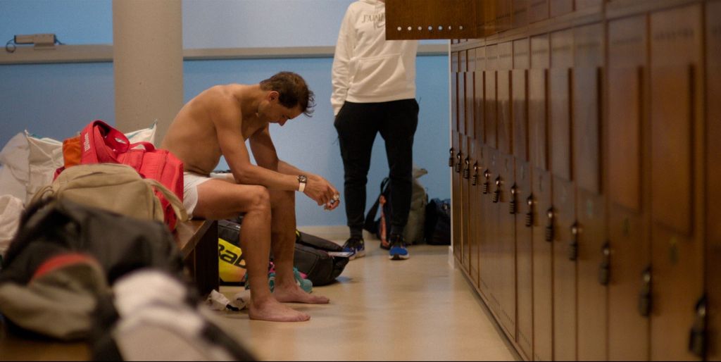Rafa Nadal, en sus triunfos y sus desvelos en la pista