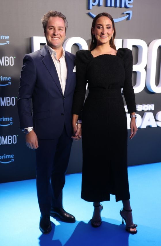 Lucía Pombo y su marido