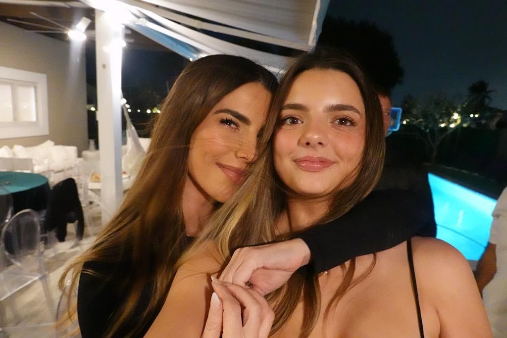 Gaby Espino y su hija Oriana Lander