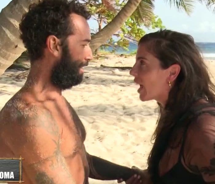 Omar y Anabel en 'Supervivientes'