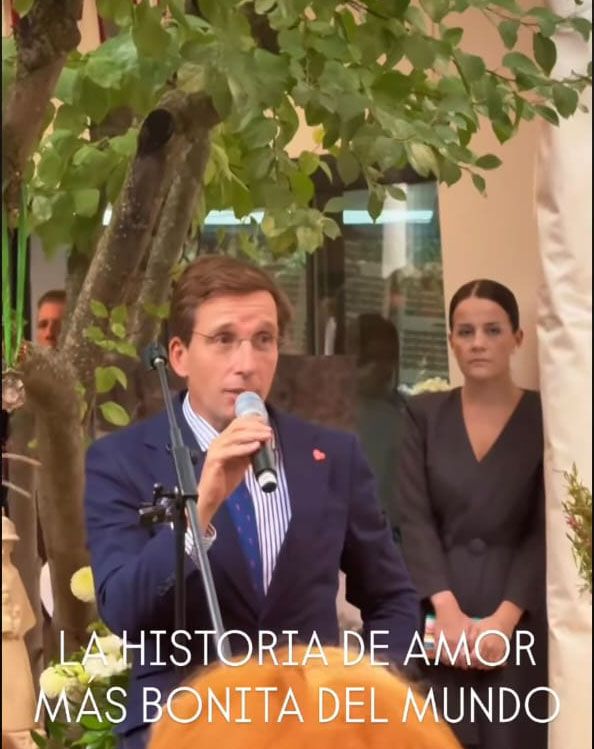 José Luis Martínez-Almeida dedicó unas palabras a la pareja
