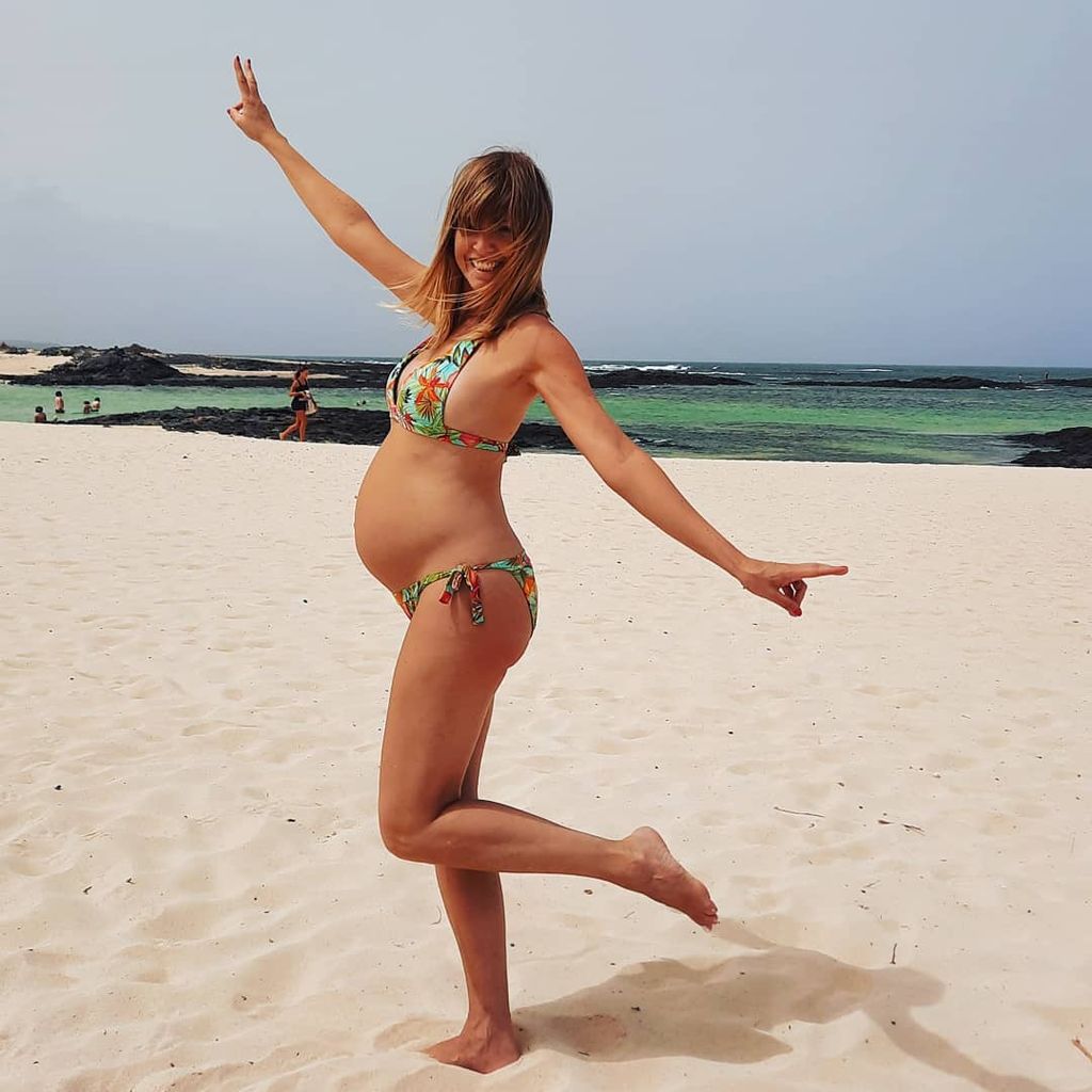 Maria Moya en Fuerteventura en el verano de 2021