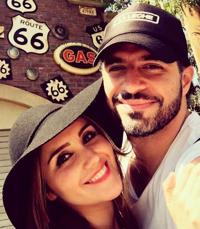 Dulce María y su novio