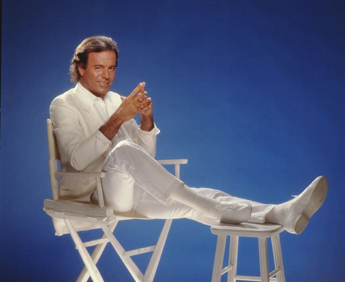 Julio Iglesias en 1983 en Los Ángeles