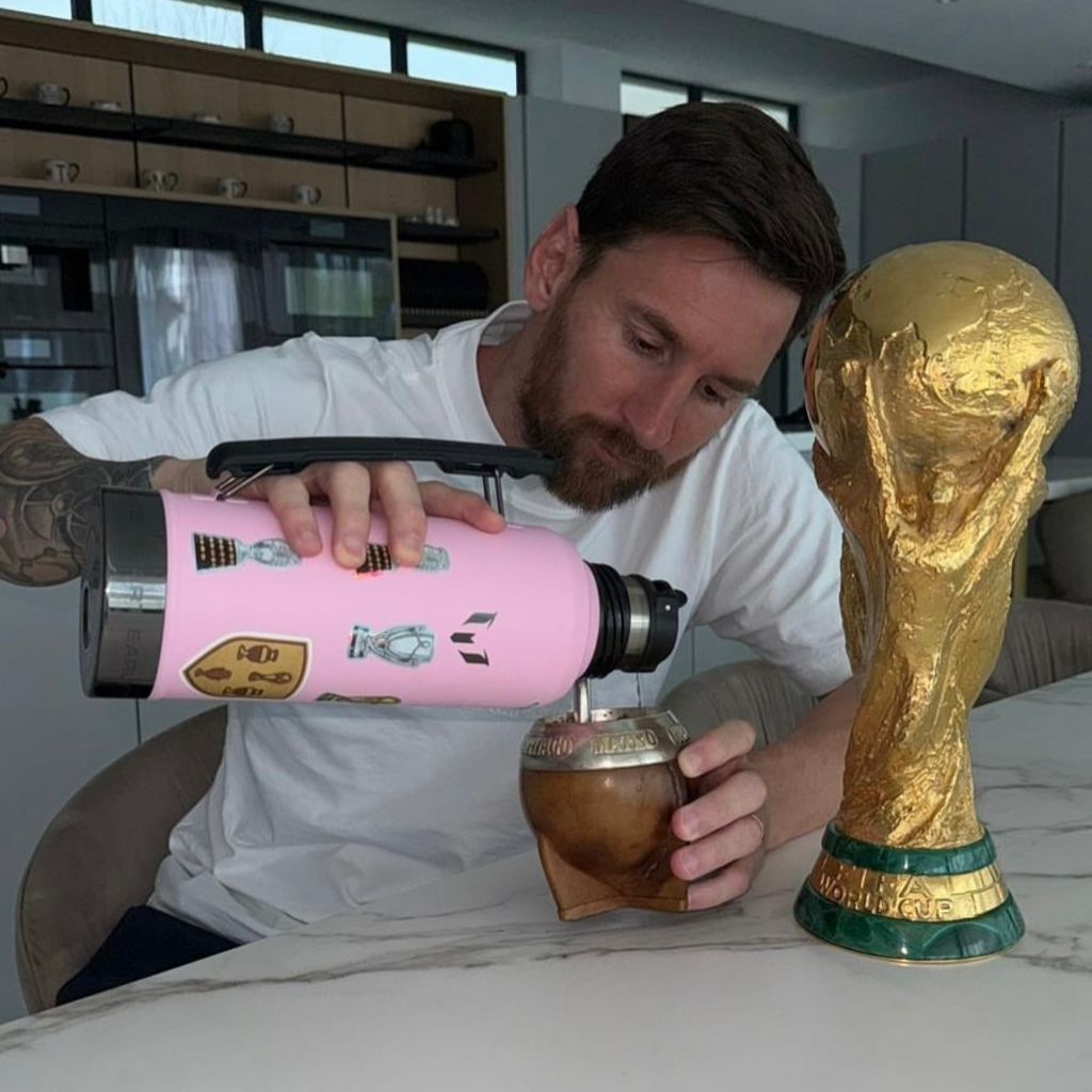 El desayuno favorito de Leo Messi, con mate
