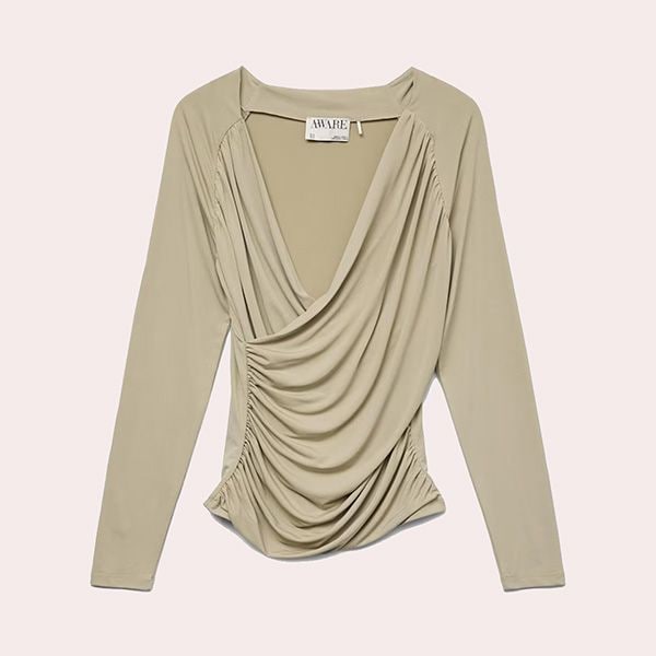 Top Cruzado con Frunces de Mujer VERO Moda