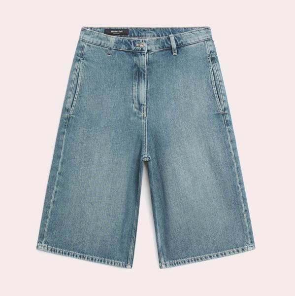 Bermuda larga denim Massimo Dutti