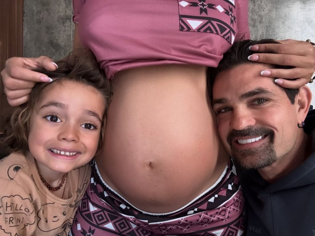 Ferdinando Valencia está muy emocionado por la llegada de su nuevo bebé.