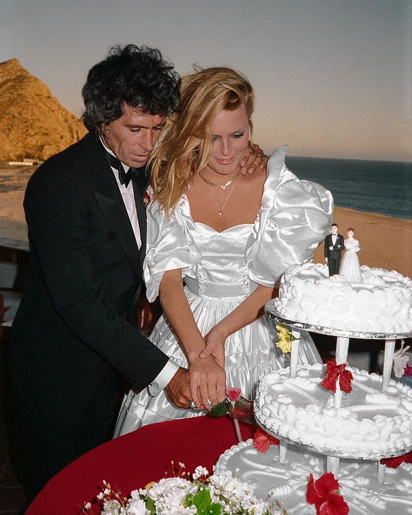 Vestidos de las novias del rock Patti Hansen