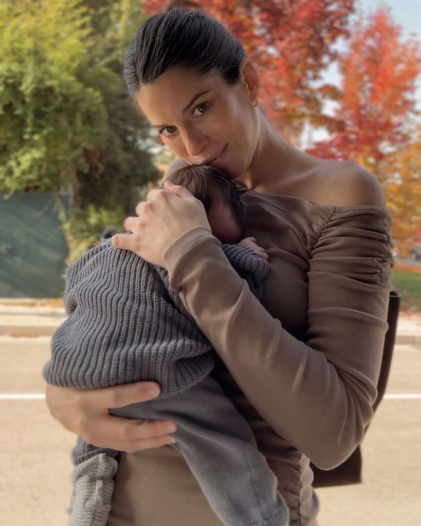 Marta Riumbau y su hija
