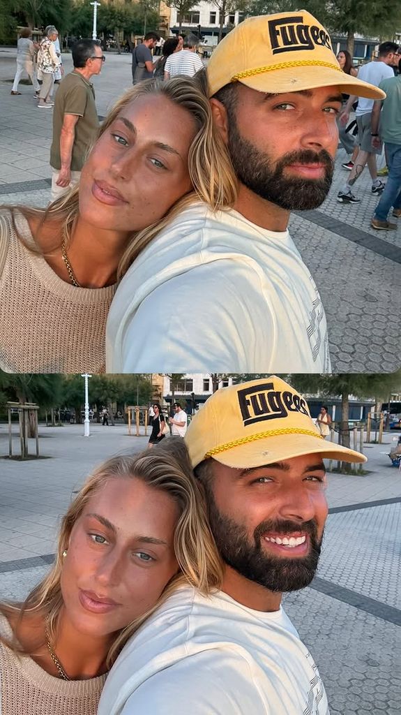 Jencarlos Canela compartió algunas selfies junto a su novia en San Sebastián.