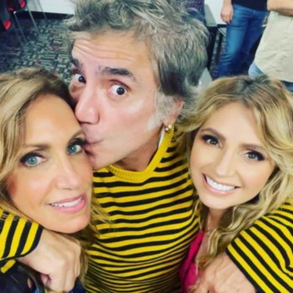 Lili Estefan, Alejandro Fernández y Angélica Rivera