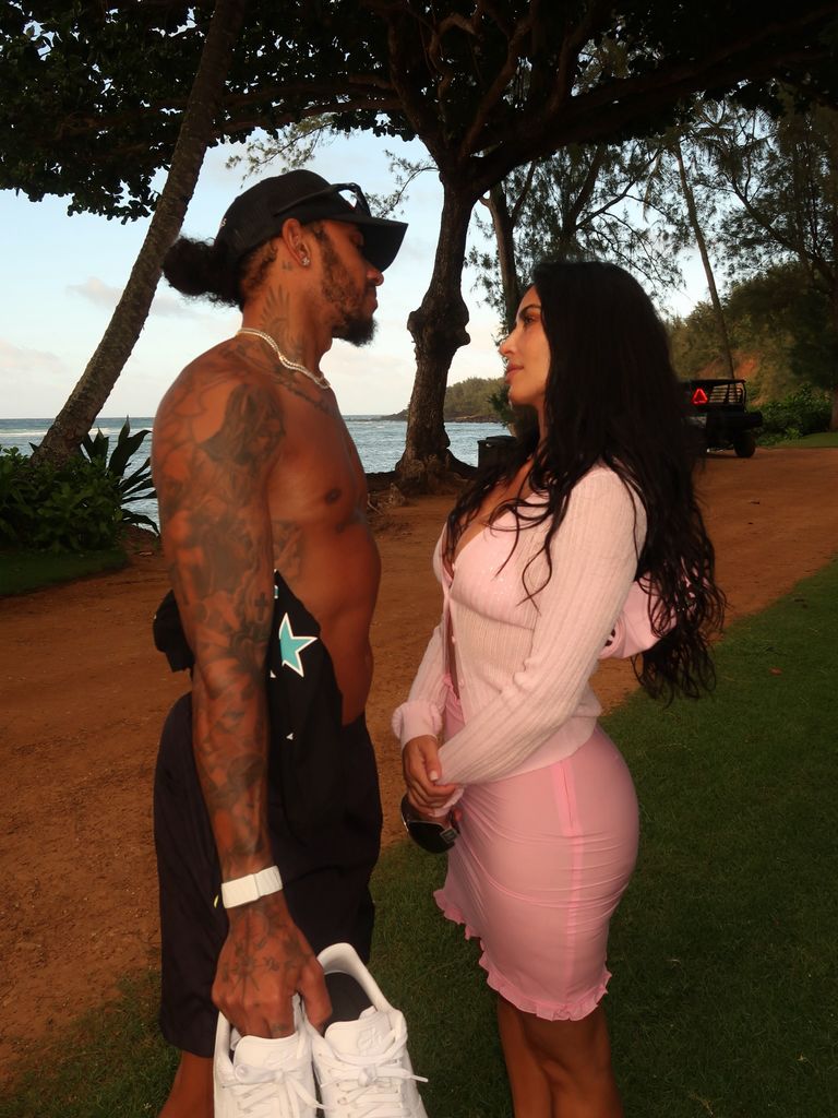 Kim Kardashian y Lewis Hamilton mantienen una linda relación amorosa