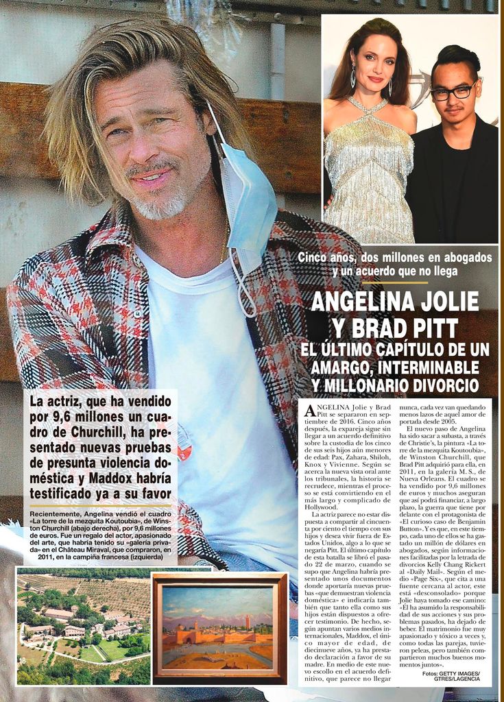 Brad Pitt HOLA PLUS