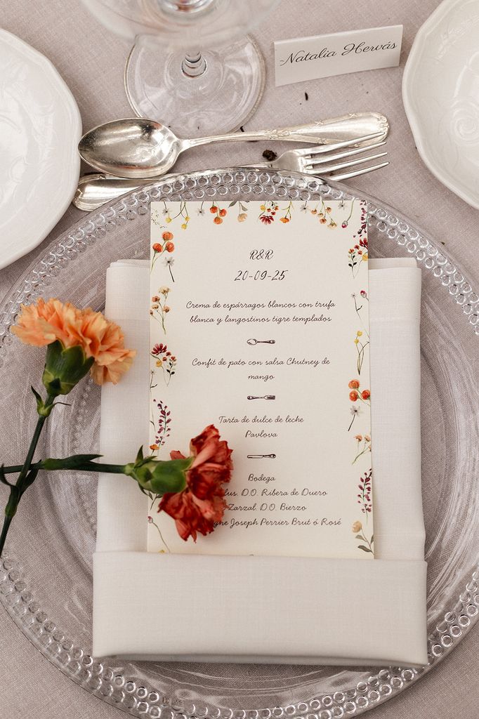 Decoración de mesas de boda