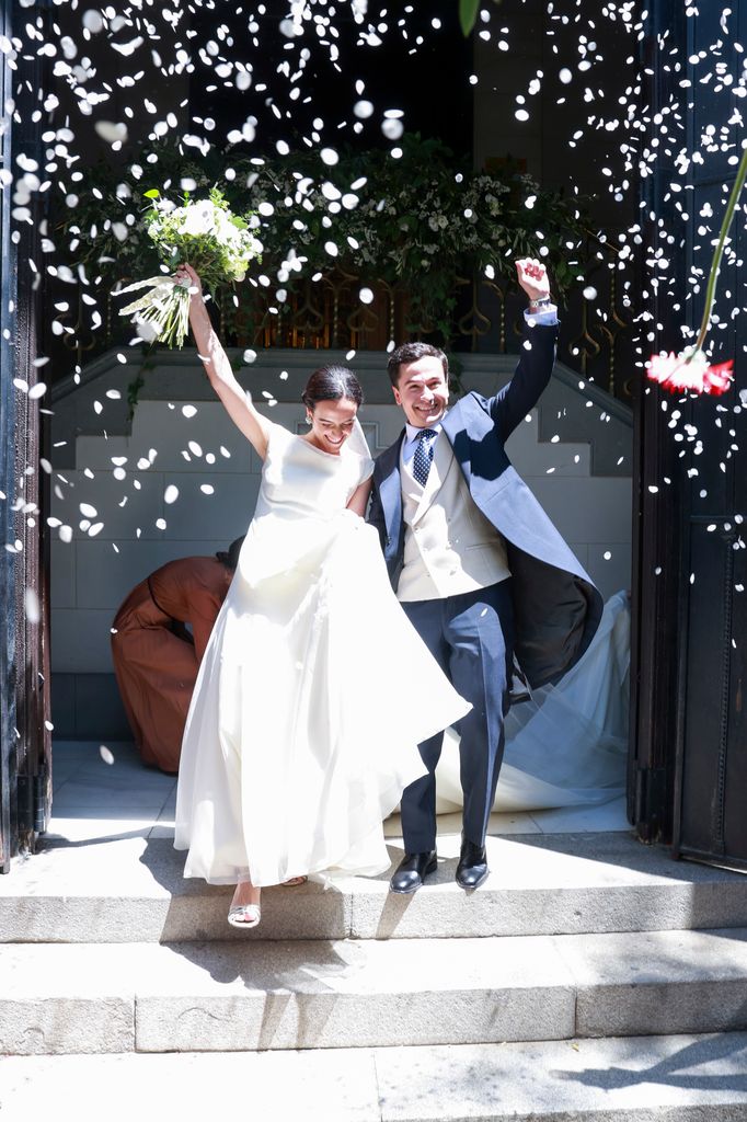 La boda de María, nieta de Iñaki Gabilondo, en Madrid, 2026.