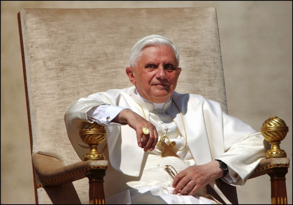 El anillo del pescador del Papa Benedicto XVI era de oro macizo