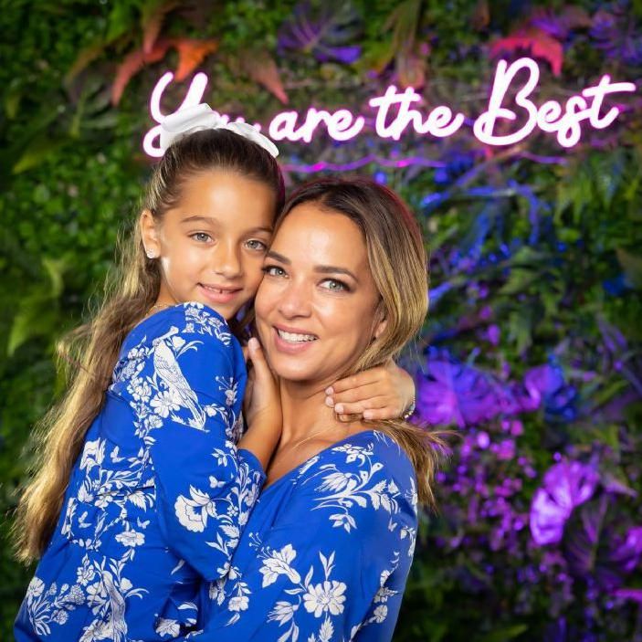 Adamari López and Alaïa invite families to follow a healthy lifestyle