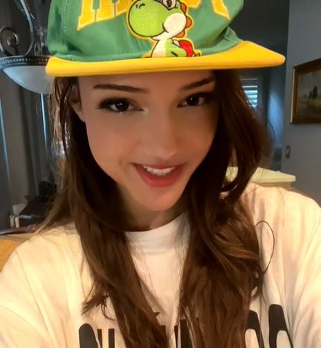 Ruth Iglesias, en uno de sus vídeos en TikTok