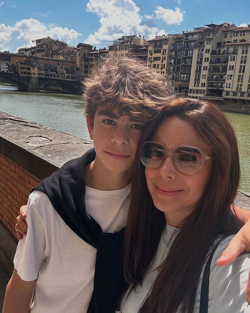Paola y Leonardo en Florencia.
