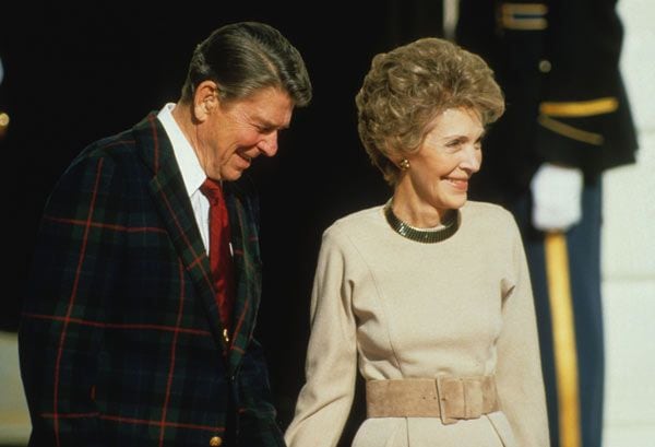 Nancy y Ronald Reagan, en una foto de archivo

