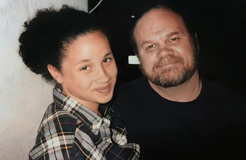 Meghan Markle y su padre, Thomas Markle