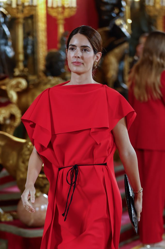 Sofía Palazuelo, guapísima de rojo