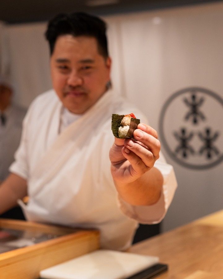 Steven Wu, itamae de Sen Omakase