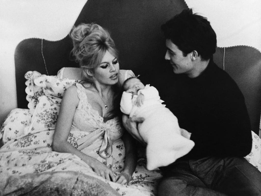 Brigitte Bardot y Jacques Charrier se casaron en 1956 y tuvieron como hijo a Nicolas, único hija de la diva francesa