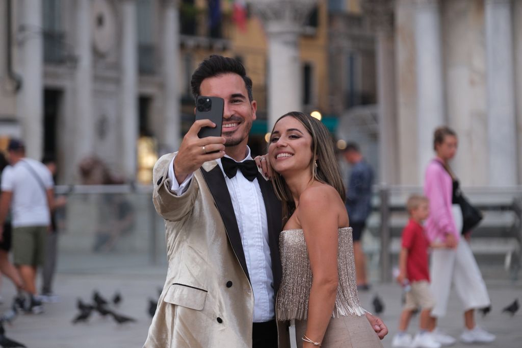 Javier Castillo y Verónica Díaz en Venecia