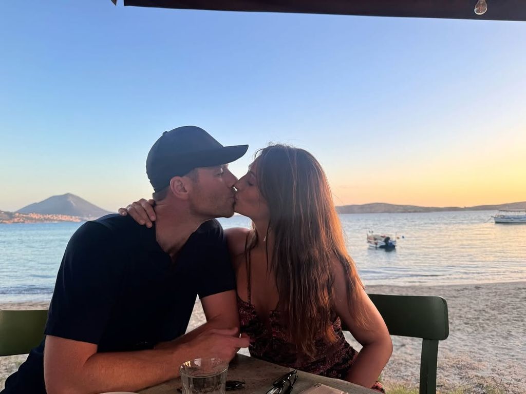 Xabi Alonso y Nagore Aranburu