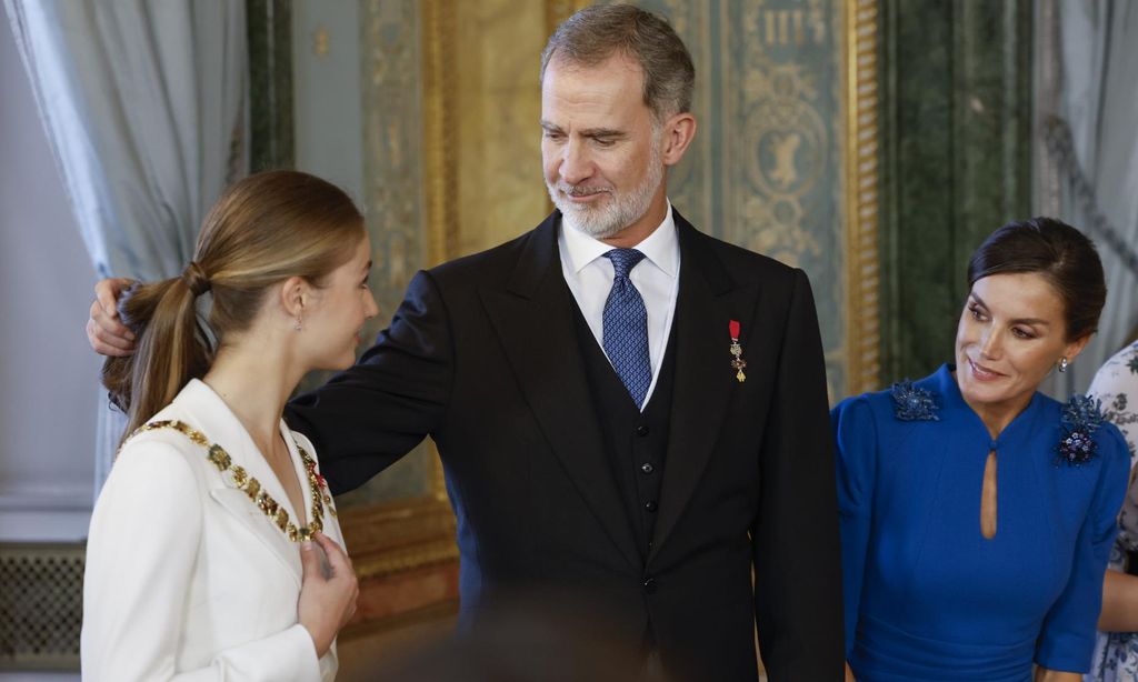 La reina Letizia y la princesa Leonor
