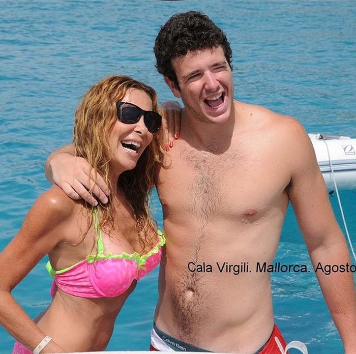 Ana Obregón y su hijo Álex
