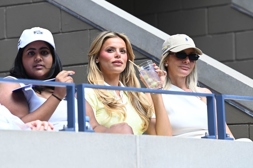 Brooks Nader viendo un partido del US Open el 31 de agosto de 2025