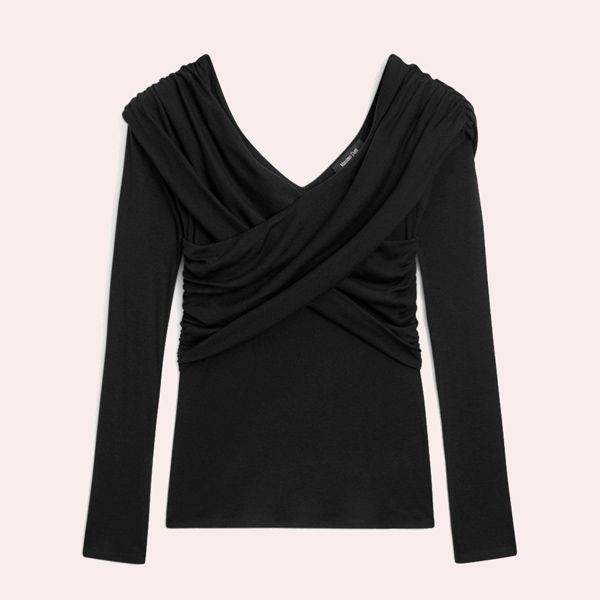 Top hombros descubiertos lyocel lana