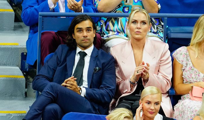Diego Osorio y Lindsey Vonn
