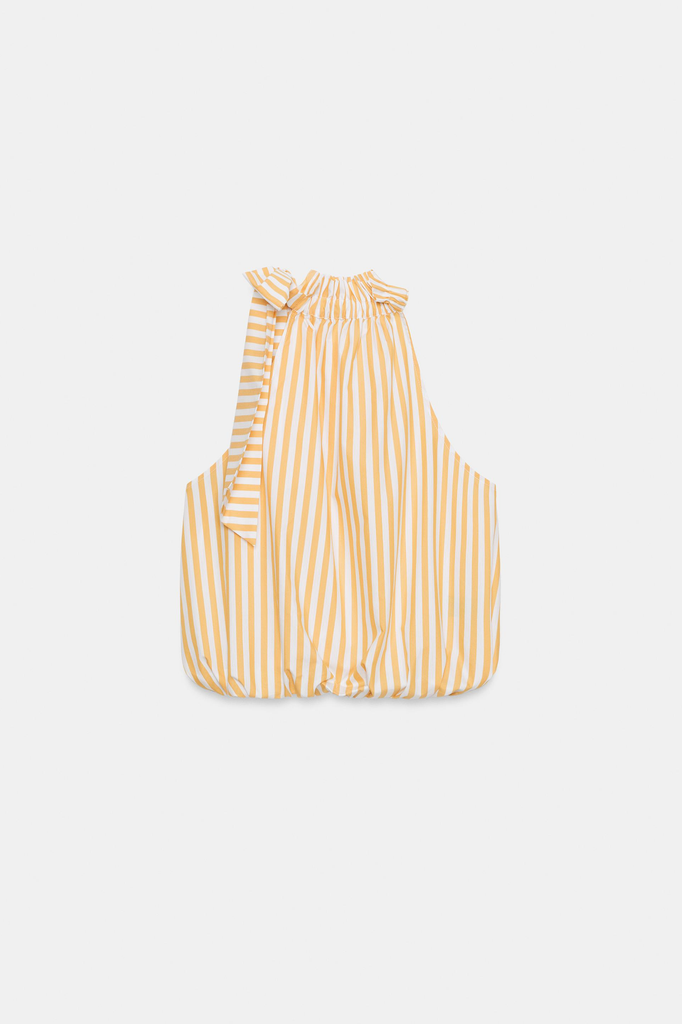 El top amarillo de Zara que utilizó Patricia Pardo