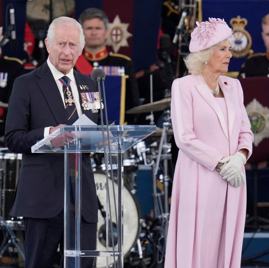 El rey Carlos y la reina Camilla