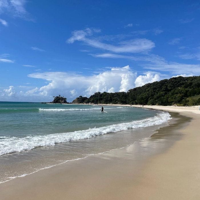 La playa de Byron Bay