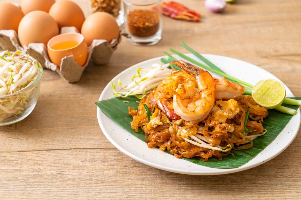Pad Thai de langostinos