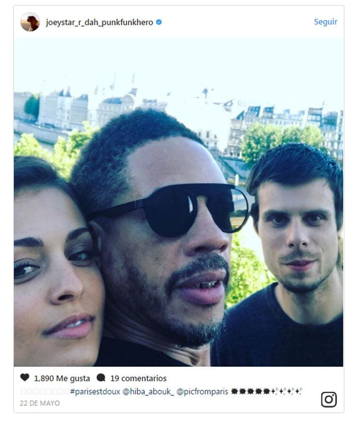 Hiba Abouk y Didier Morville