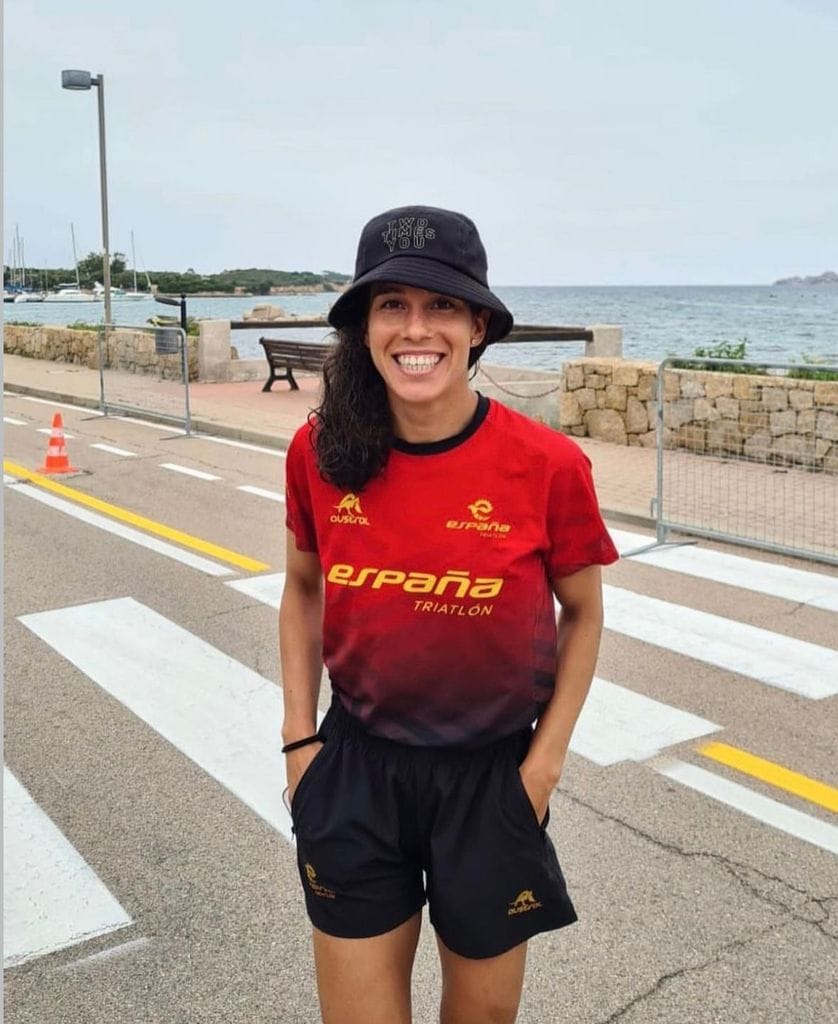 Miriam Casillas, representante española de Triatlón en los Juegos Olímpicos de París