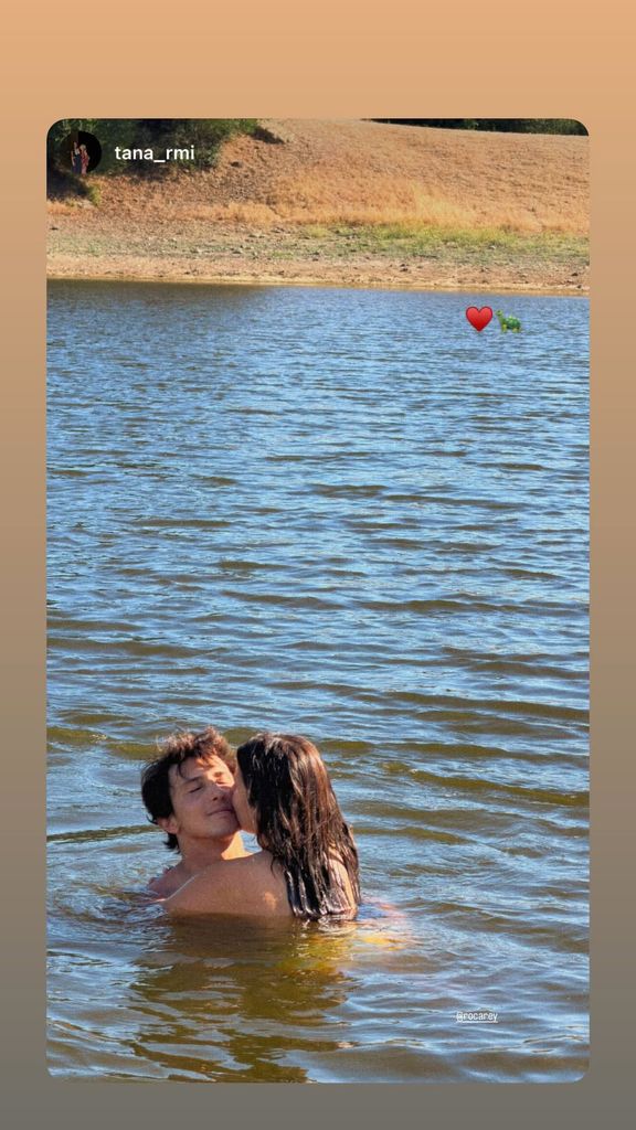 Tana Rivera y Roca Rey disfrutan de su amor en el mar