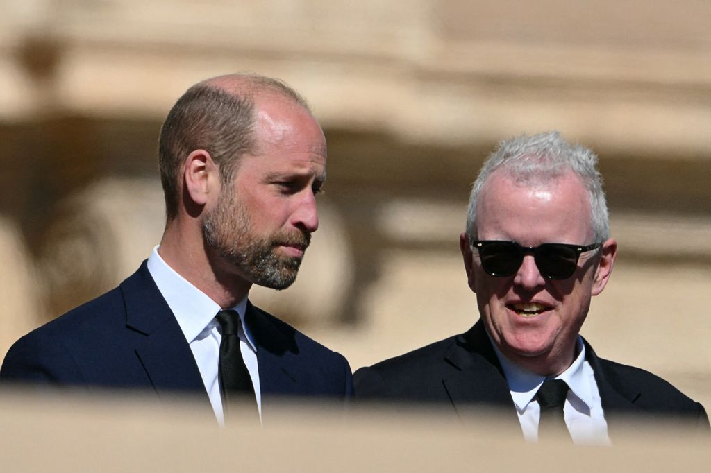 El príncipe Guillermo en el funeral del Papa Francisco 