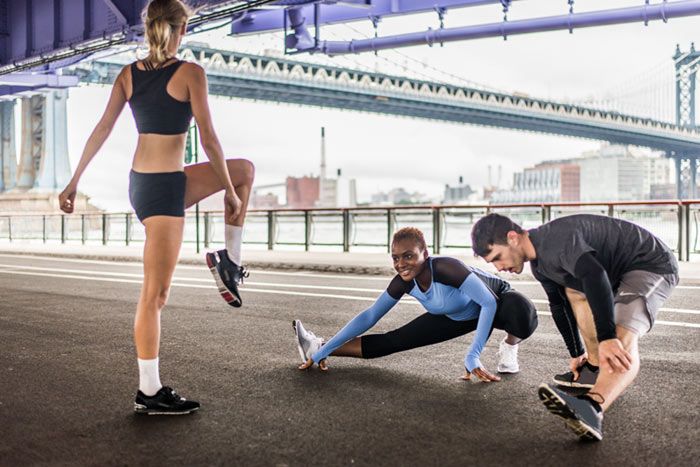 entrenar antes de hacer running