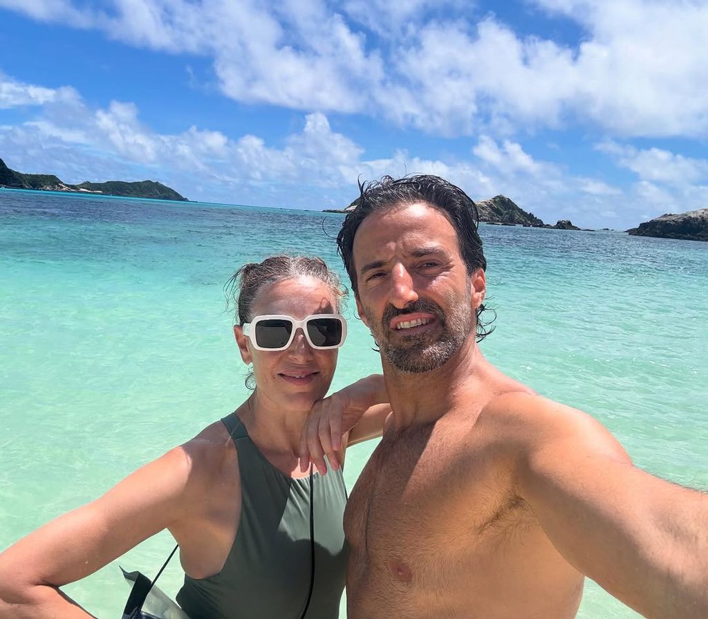 Raquel Sánchez Silva y su pareja, el productor Matías Dumont en sus vacaciones en Japón durante el verano de 2025