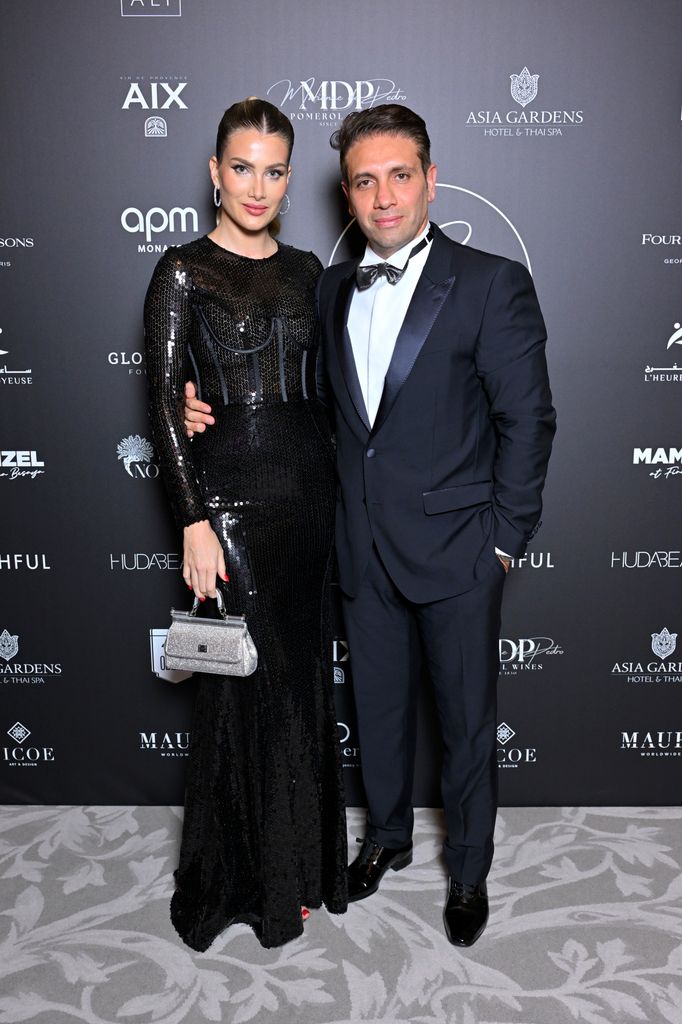 Mireia Lalaguna (L) attends the 11th Eva Longoria X Global Gift during the Paris Fashion Week at Four Seasons Hotel George V on September 30, 2023 in Paris, France. (Photo by Kristy Sparow/Getty Images)