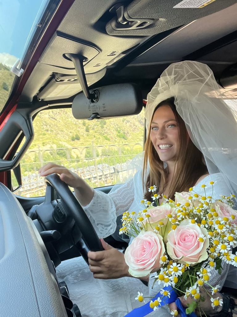 Imágenes de la boda de Daniela Blume